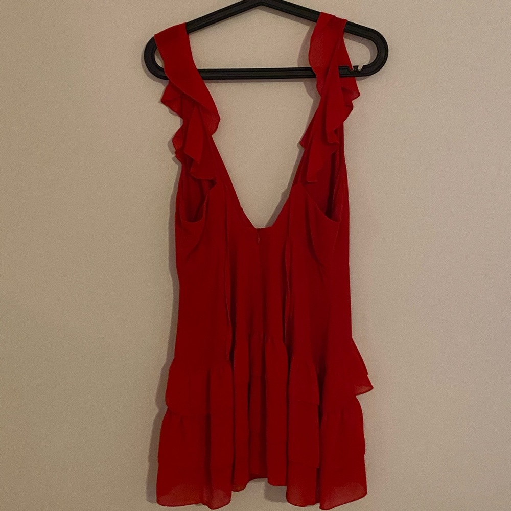Lulu’s Ruffle Mini Dress - Picture 2 of 2